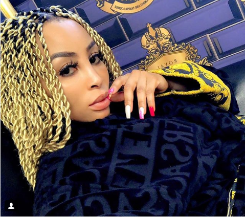 Ouch! Khanyi Mbau Responds To Her Hater Calling Her Fake