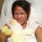 Pics! Skolopad Shows Her Injuries Sustained From Car Crash