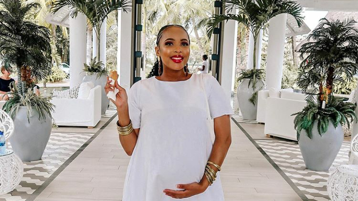 Pics! Inside Linda Mtoba's Stylish Babymoon In Mauritius