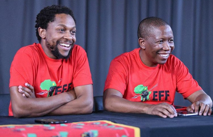 Watch! 4 Moments That Black Twitter Believing EFF's Malema Is Bullying Ndlozi