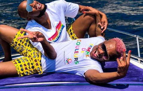 Pics! Inside Somizi And Mohale's Baecation In Europe