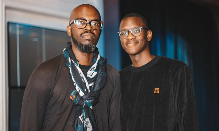 Watch! Black Coffee's Son Hilariously Makes Fun Of How He DJs