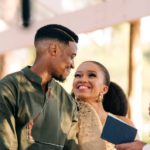 Watch! Dineo And Solo's Beautiful Wedding Vow Exchange!