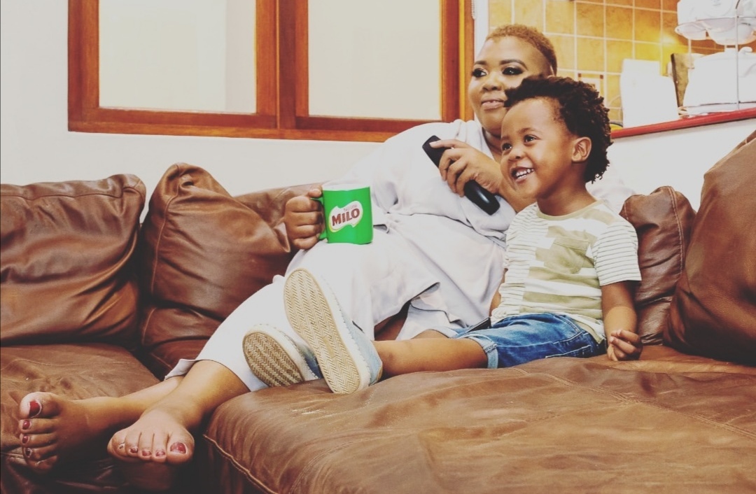 Watch! Anele Mdoda's Son Toddler Version Of 'Cribs'