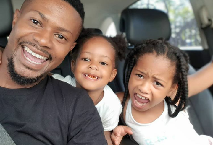 Watch! Kagiso Modupe's Daughter's Reaction To Seeing Herself On A Billboard For The First Time