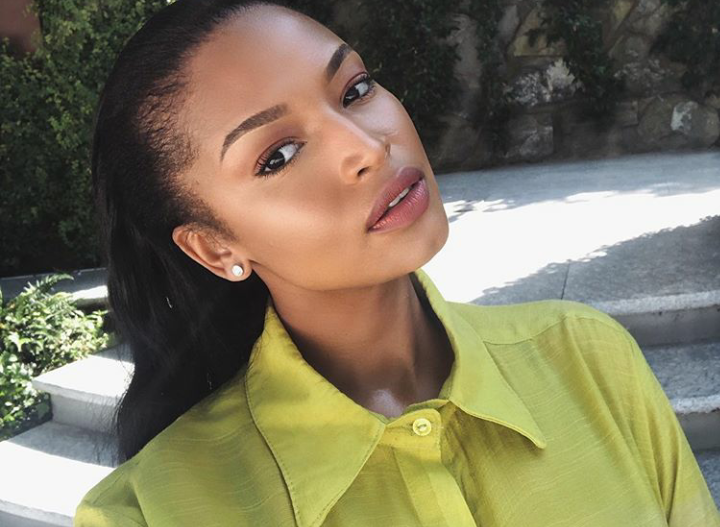 Pics! Ayanda Thabethe On Baecation With Her New Man!