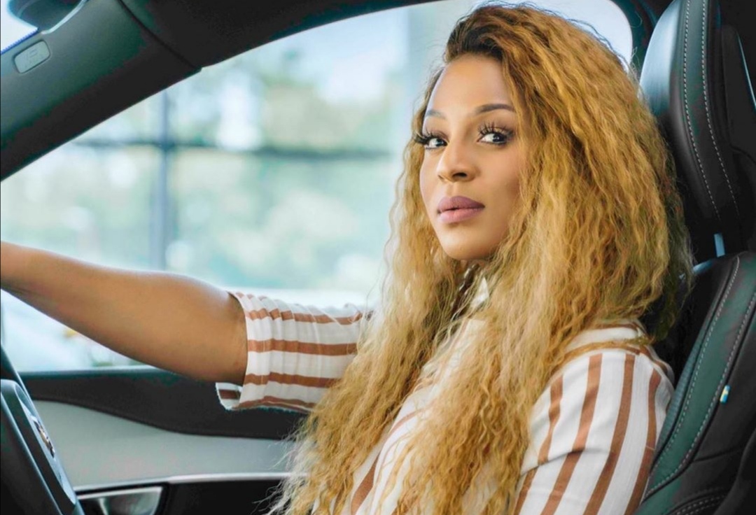 Jessica Nkosi's Shows Off Her Upgraded Million Rand Car