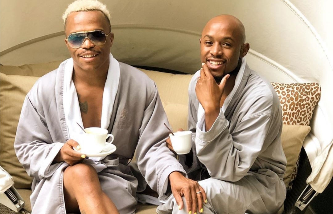 Watch! Mohale Goes All Out To Surprise Husband Somizi On Their One Month Wedding Anniversary