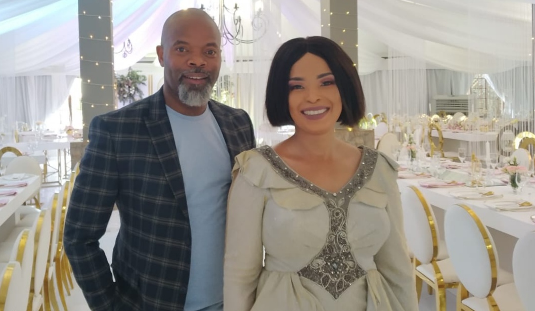 Dumisani Mbebe Shares A Decade Old Sweet Photo With His Wife Actress Mbali Maphumulo