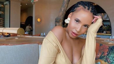 Thuli Phongolo Flaunts Curves In Sexy Lingerie!