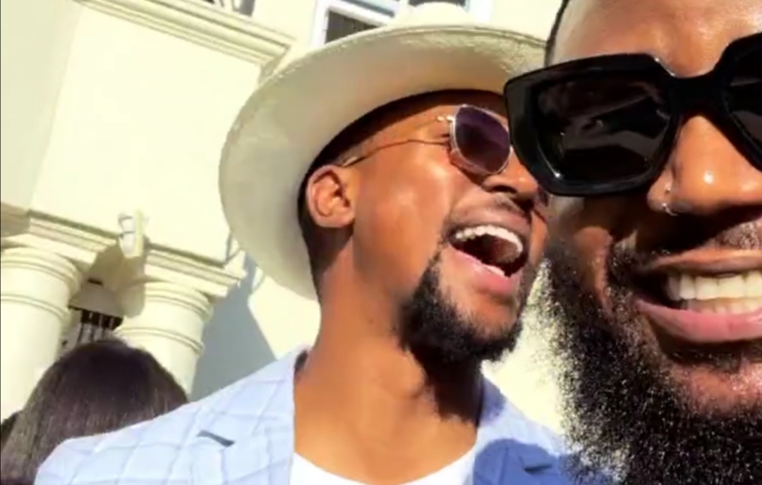 Watch! Cassper Teases Maps Maponyane Over Nomzamo's 'Shake The Can' Threat