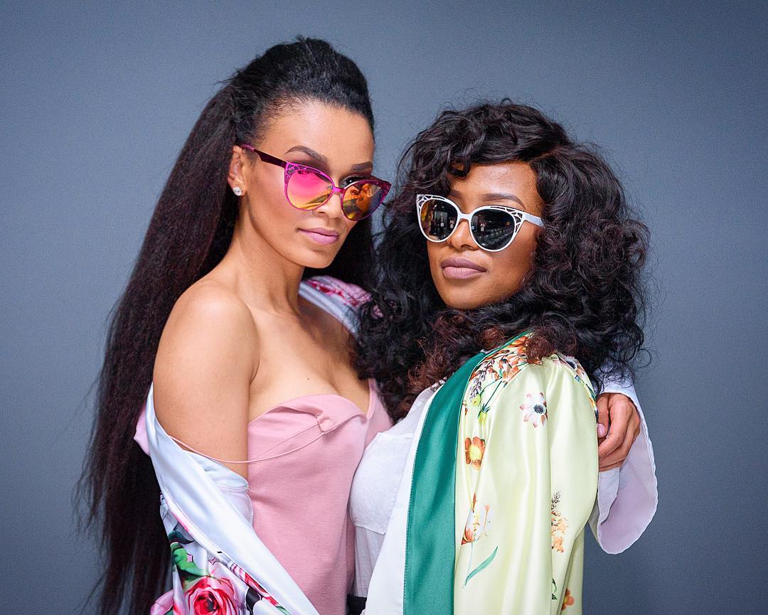 DJ Zinhle Celebrates BFF Pearl Thusi In Sweet Birthday Shout Out