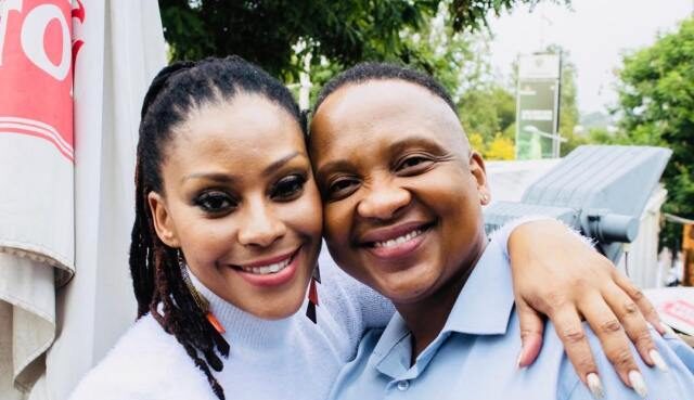 Letoya Makhane Responds To Fikile Mbalula's Social Distance Comment On Her Affectionate Pic With Bae