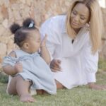 Jessica Nkosi Shares Adorable Video Of Daughter Nami Being A Messy Toddler