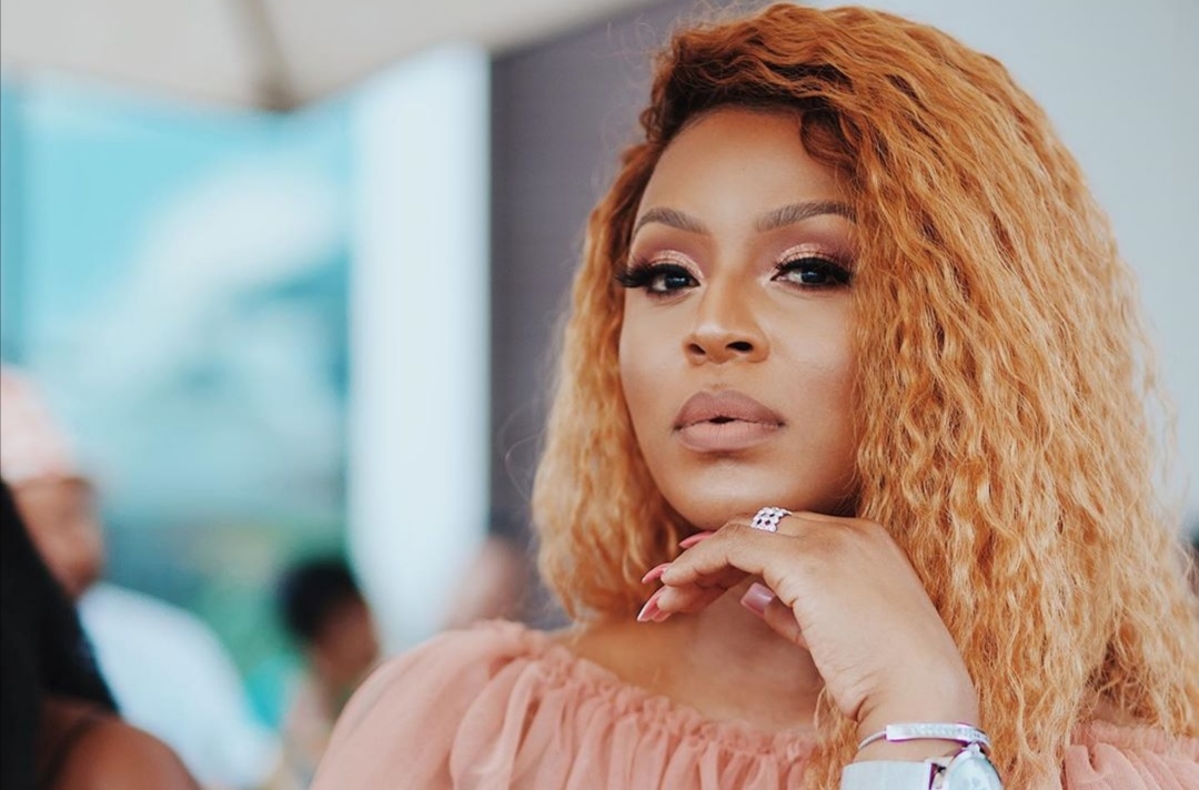 Jessica Nkosi Claps Back At Critics Who Hate Her Blonde Hair!