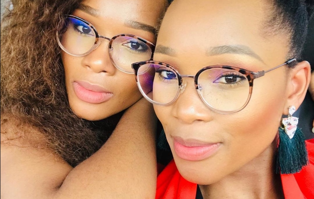 Pic: Innocent Sadiki Celebrates Blended Family With Her Sister In Sweet Father Day Message