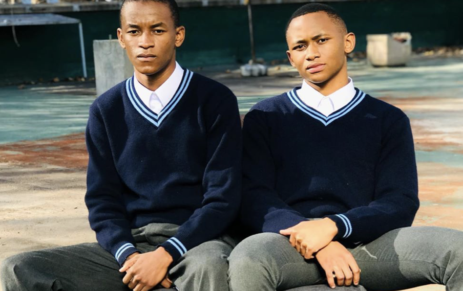 Watch! Gomora's Ntobeko And Sicelo Have A Hilarious Sing Off On Tik Tok