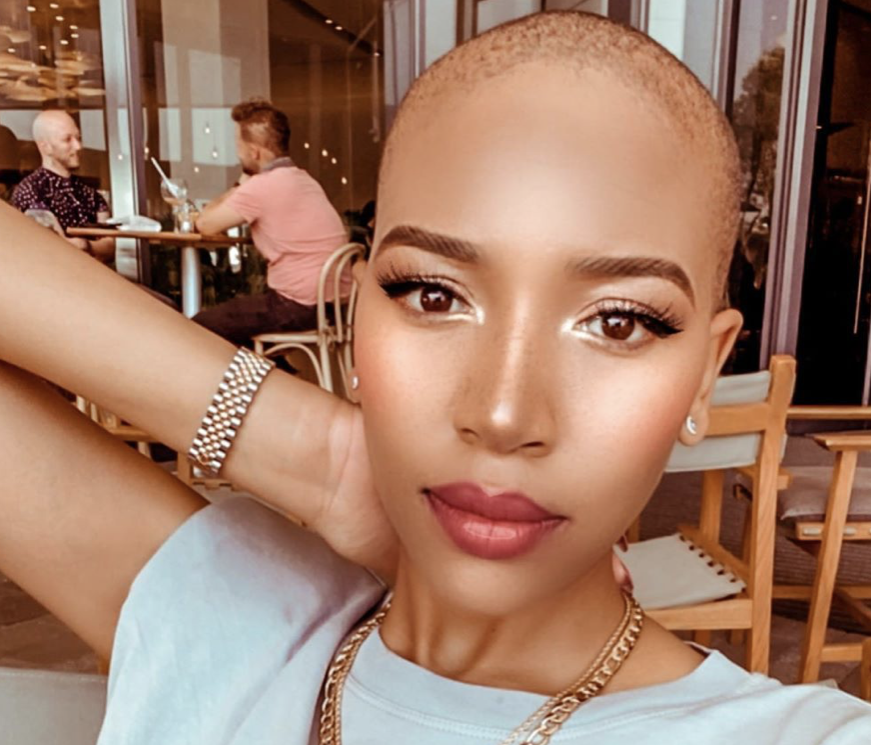 Blue Mbombo finally Addresses Speculations That She Dated Simphiwe Ngema's Baby Daddy