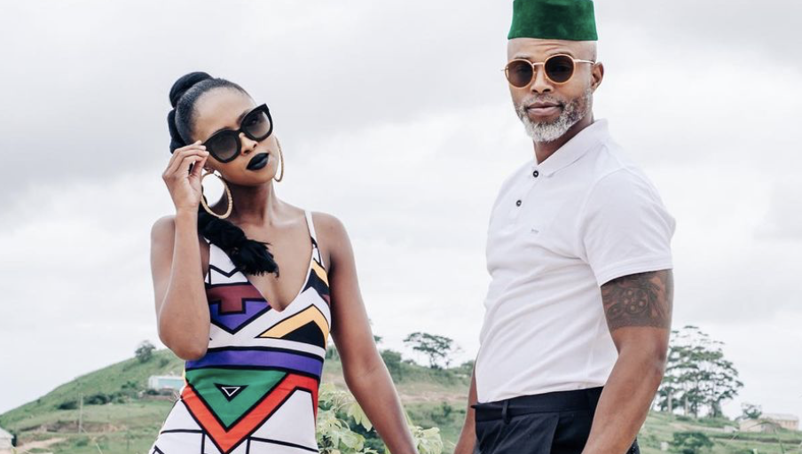 Thapelo Mokoena And His Wife Celebrate Their 8 Year Wedding Anniversary