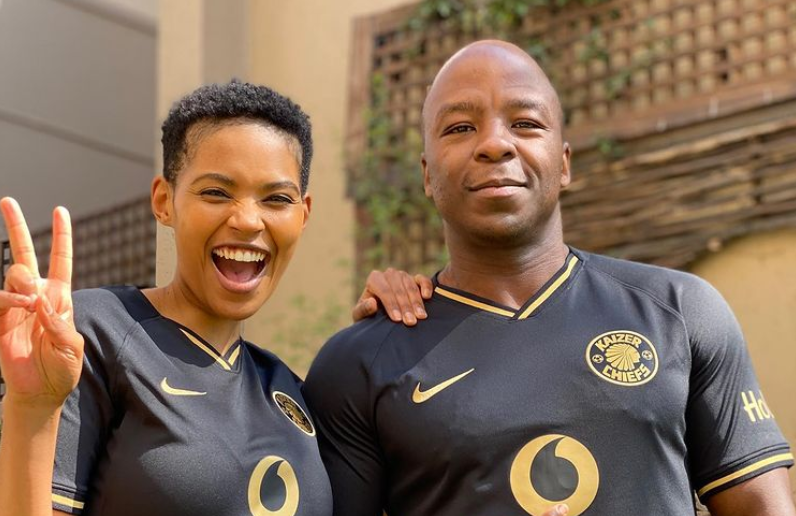 Gail Mabalane Shares Throwback Wedding Photo In Celebration Of Her Anniversary