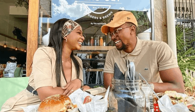Boity Reacts To Tweeps' Premonition That She Should Marry Maps Maponyane