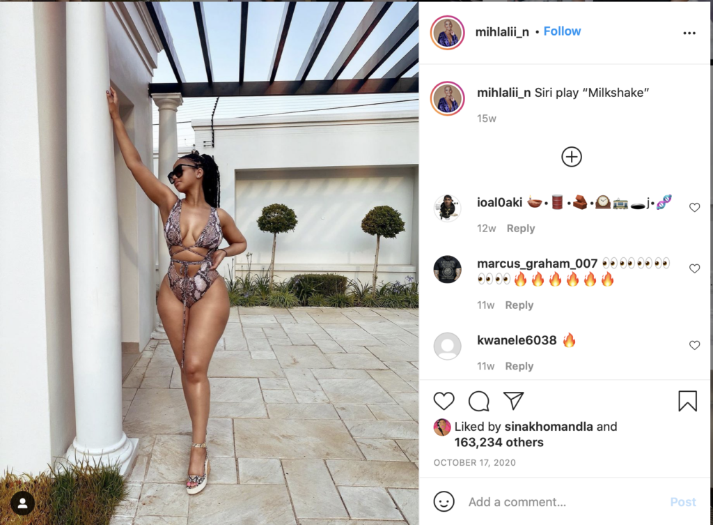 B*tch Stole My Look! Nadia Nakai Vs Mihlali Ndamase: Who ...