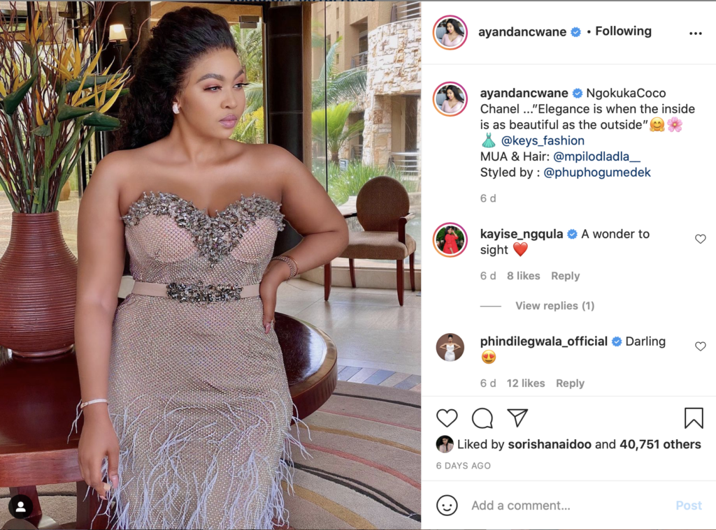 Top 5 Ayanda Ncwane Looks That Prove She's The Best Styled Housewife