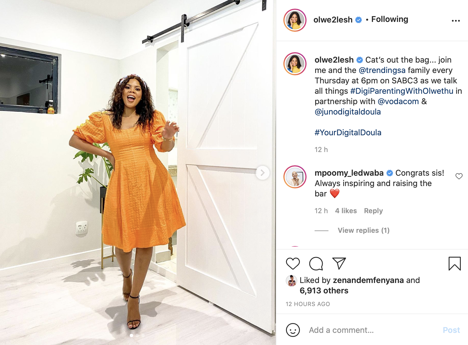 Olwethu Leshabane Scores A New Hosting Gig
