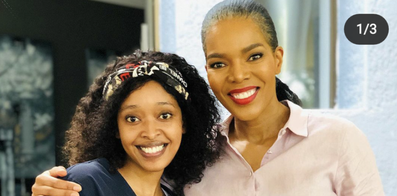 Watch! SK Khoza's FiancÃ© Gets Star Struck After Meeting Connie Ferguson