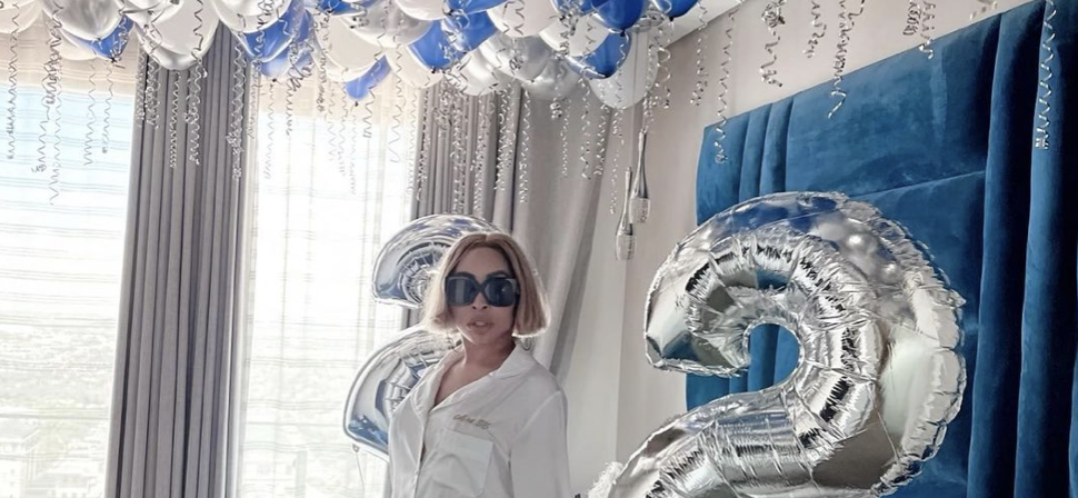 Watch! Khanyi Mbau Spoils Her Man With An Extravagant Surprise Celebration