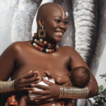Watch! Zikhona Sodlaka Reveals Her Son's Face In Celebration Of Him Turning Three Months