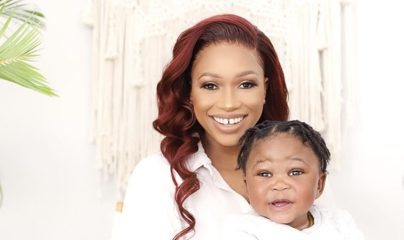 Pics! Zola Nombona Shows How Much Her Son Has Grown In Celebration Of his 1st Birthday