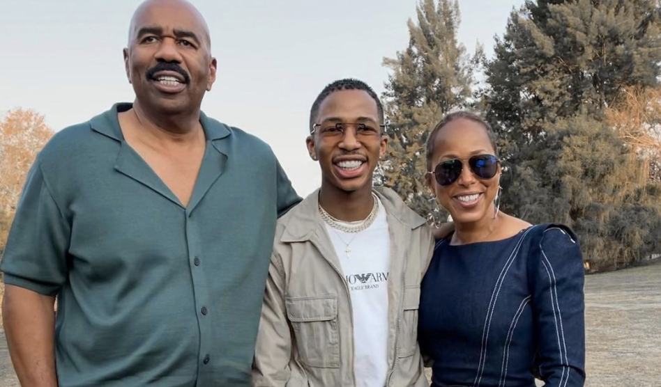 Watch! Lasizwe Hangs Out With The Harvey's And Teaches Them An Amapiano Dance