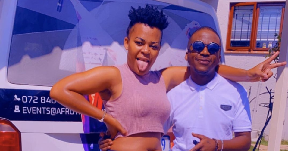 "It's Cold" Zodwa Wabantu Has A Message For Black Motion's Thabo Smol