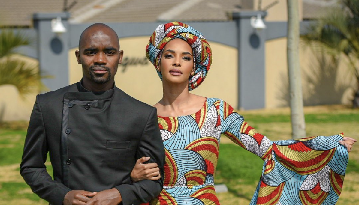 Pics! Inside Liesl Laurie And Musa Mthobeni's Traditional Wedding