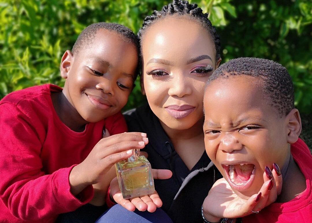 Thembisa Nxumalo Gushes Over Her Twins For Bagging Their First Working Gig