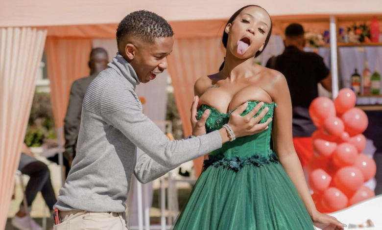 Watch! Ntando Duma Reacts To Lasizwe Trying To Make Moves On Her