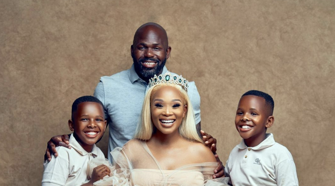 Pics! Check Out Millicent Mashile's Gorgeous Family Maternity Shoot