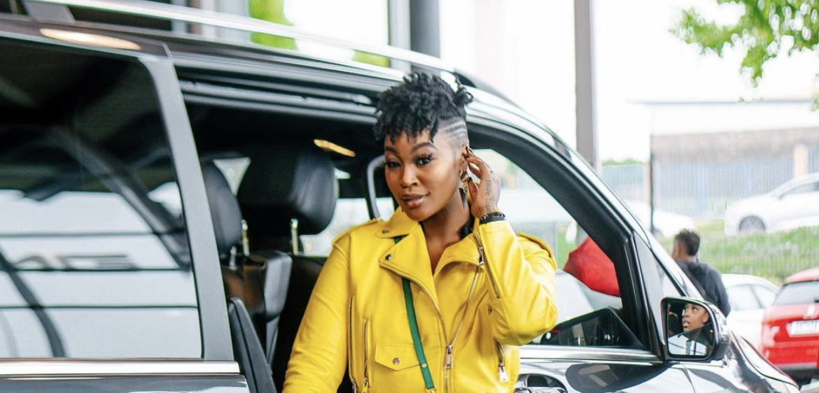 Watch! Lamiez Holworthy Blesses Herself With A New Car