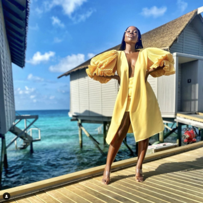 Pics! Inside Nambitha Ben Mazwi's Epic Maldives Vacation