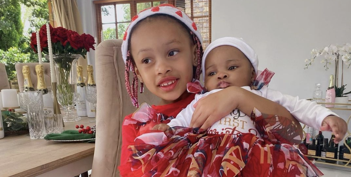 Watch! Big Sister Kairo Has An Adorable Back To School Moment With Baby Asante
