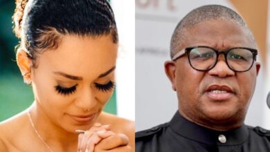 Pearl Thusi Reveals How She Feels About Minister Fikile Mbalula Blocking Her On Twitter