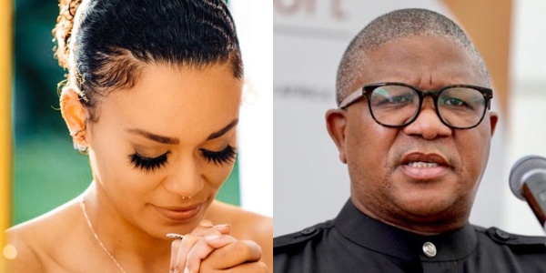 Pearl Thusi Reveals How She Feels About Minister Fikile Mbalula Blocking Her On Twitter