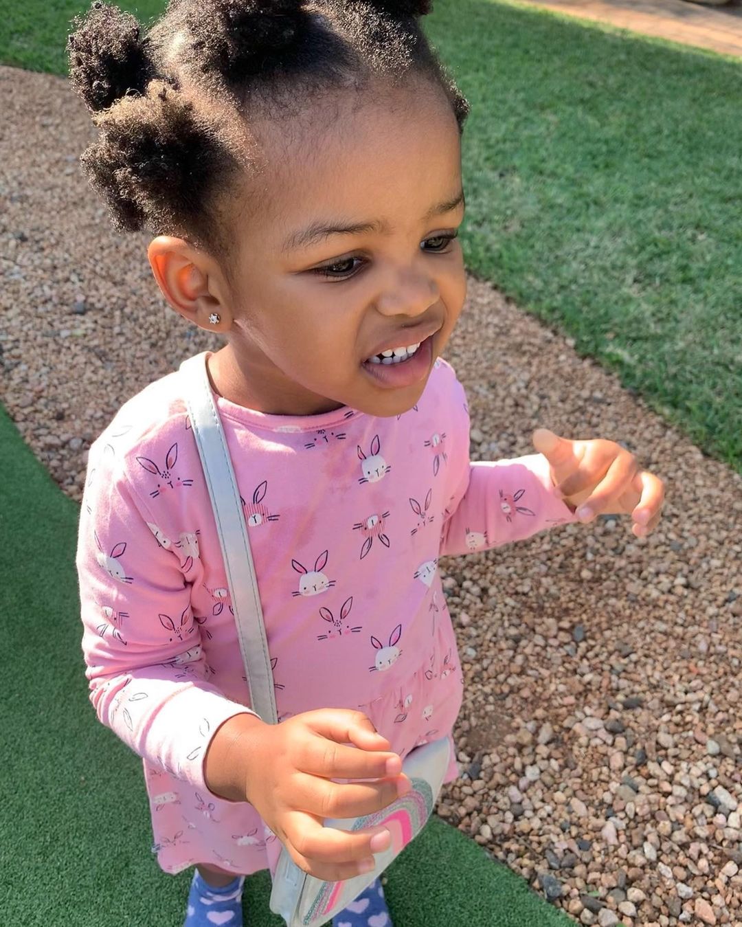 Nandi Madida Shares Adorable Moments Of Her Daughter In Celebration Of ...