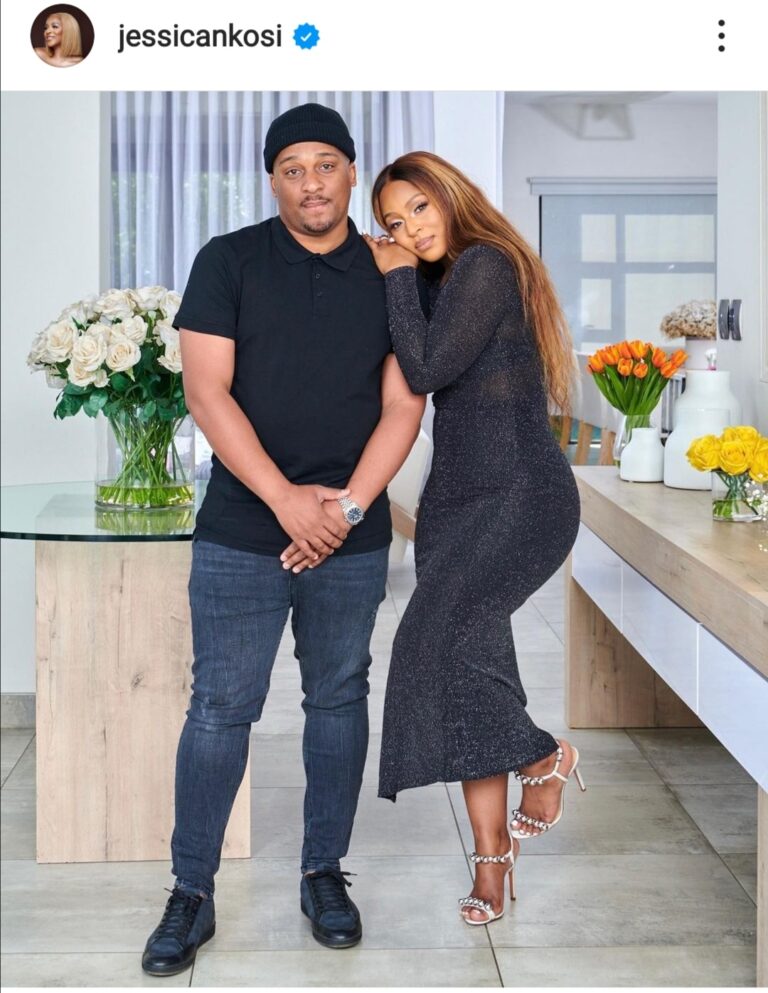 Jessica Nkosi And TK Dlamini Share Beautiful Family Photos To Celebrate ...