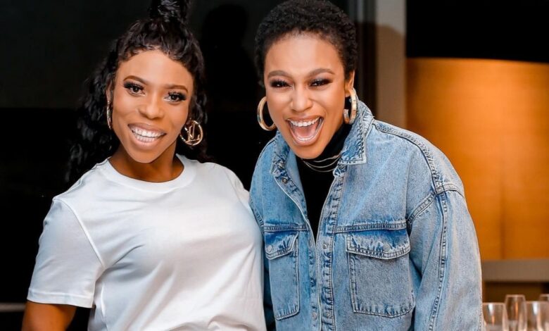 Nomzamo Mbatha Shares Hot Snaps With Her Sister In Sweet Birthday