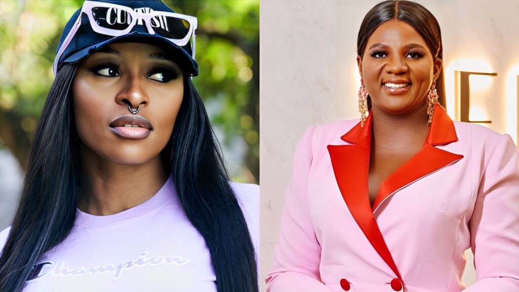 Dj Zinhle Reacts To Mam’khize Rocking One Of Her Brand’s Product - Okmzansi