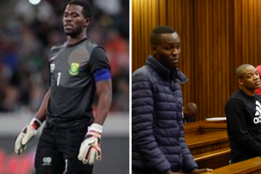 The five men accused of the murder of Senzo Meyiwa