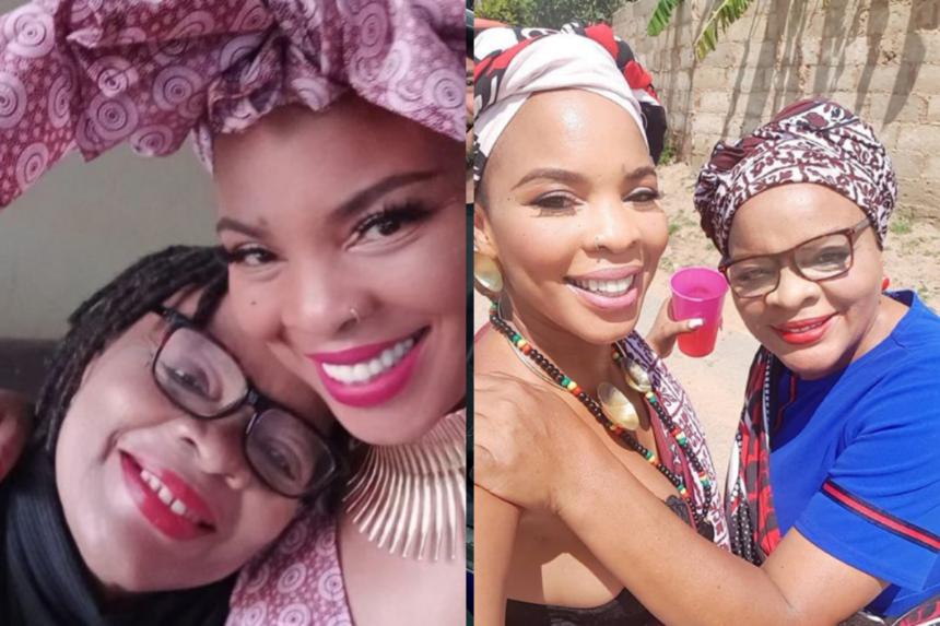 Masechaba Ndlovu and her mother